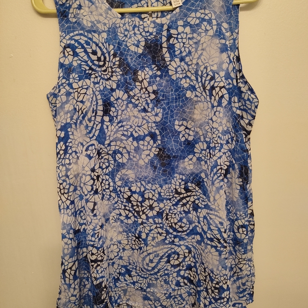 Fever Flowing Tank Sz S